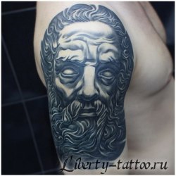 Татуировки Тату Ганнибал Лектор в стиле Реализм, Портретизм, WikitattooПлечо / Каталог тату-салонов и мастеров